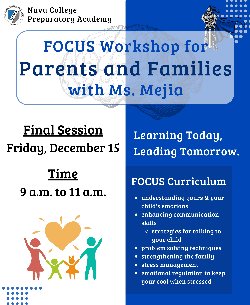 FOCUS workshop english